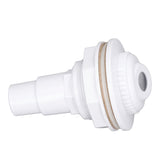 Complete Return Outlet Jet Fitting for Above Ground Swimming Pool with Gasket 1in Pipe Adapter
