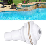 Complete Return Outlet Jet Fitting for Above Ground Swimming Pool with Gasket 1in Pipe Adapter - Extra Image