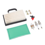 Lawn Mower Air Filter Set Air Filter Sparking Plug Valve Replacement Lawn Tractor Parts for BS - 45-Degree Angle