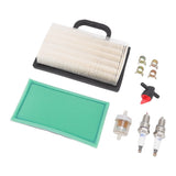 Lawn Mower Air Filter Set Air Filter Sparking Plug Valve Replacement Lawn Tractor Parts for BS