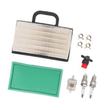 Lawn Mower Air Filter Set Air Filter Sparking Plug Valve Replacement Lawn Tractor Parts for BS - Close-Up Angle