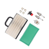 Lawn Mower Air Filter Set Air Filter Sparking Plug Valve Replacement Lawn Tractor Parts for BS - Extra Image