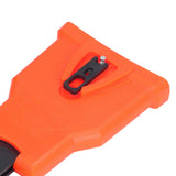 Chainsaw Sharpener Toughness Wear Resistance Outdoor Woodworking Chain Saw Sharpener Orange