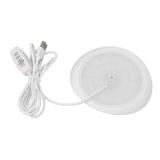LED Plant Grow Light 3 Modes Timing USB Powered Adjustable Brightness Height Plant Growing Lamp for Succulent Cactus - Front View