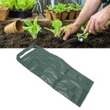 Hanging Planting Bag Multi Holes PE Plant Grow Pouch for Strawberry Vegetable Flower Green 8 Holes