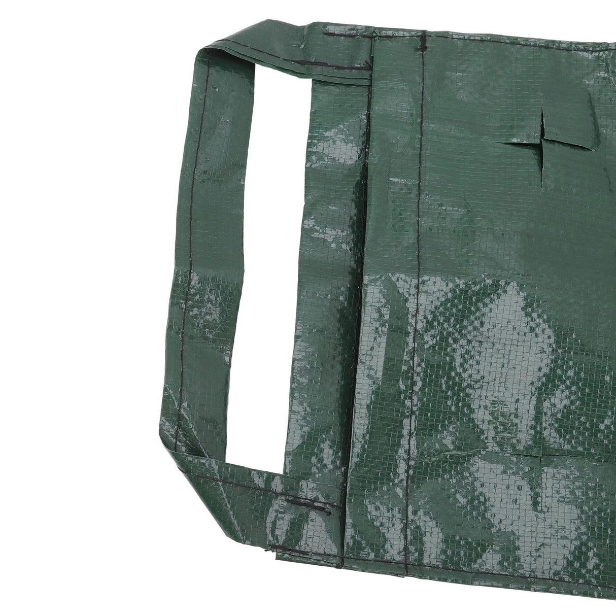 Hanging Planting Bag Multi Holes PE Plant Grow Pouch for Strawberry Vegetable Flower Green 8 Holes