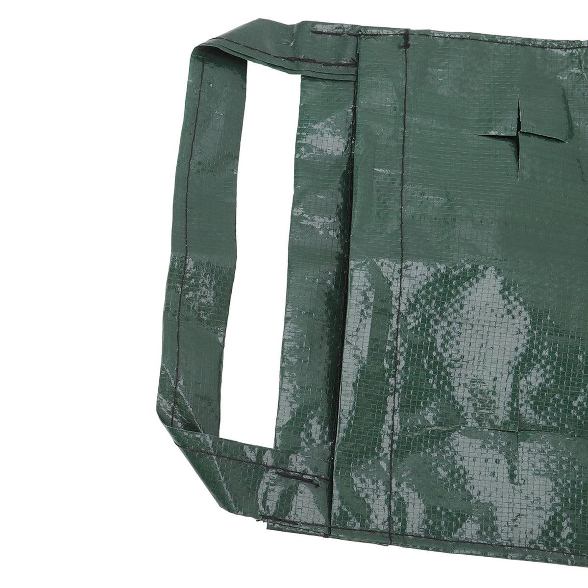 Hanging Planting Bag Multi Holes PE Plant Grow Pouch for Strawberry Vegetable Flower Green 10 Holes