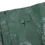 Hanging Planting Bag Multi Holes PE Plant Grow Pouch for Strawberry Vegetable Flower Green 10 Holes