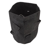 Strawberry Grow Bag 8 Holes Breathable Reusable Multipurpose Garden Grow Bag for Gardens