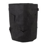 Strawberry Grow Bag 8 Holes Breathable Reusable Multipurpose Garden Grow Bag for Gardens - Rear View