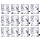 12PCS Water Storage Container Foldable Heat Preservation Emergency Water Bag with Tap for Camping