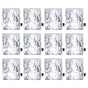 12PCS Water Storage Container Foldable Heat Preservation Emergency Water Bag with Tap for Camping
