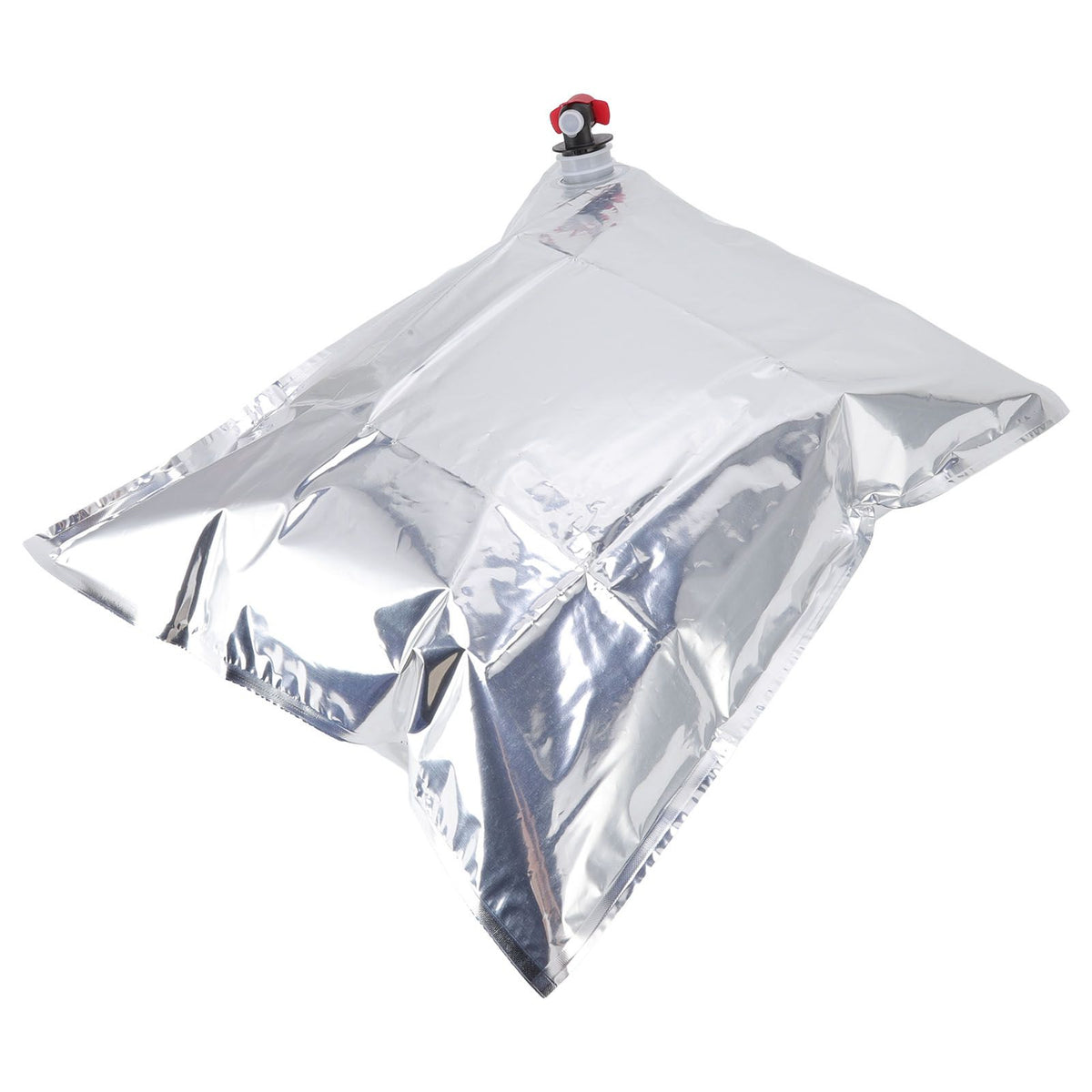 12PCS Water Storage Container Foldable Heat Preservation Emergency Water Bag with Tap for Camping