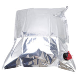 12PCS Water Storage Container Foldable Heat Preservation Emergency Water Bag with Tap for Camping