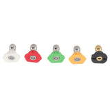 5PCS Pressure Washer Nozzle Big Fan Shape Power Washer Nozzle Tips Rinse Jet Stream Nozzle Kit 030 1.07mm / 0.042in - Extra Image