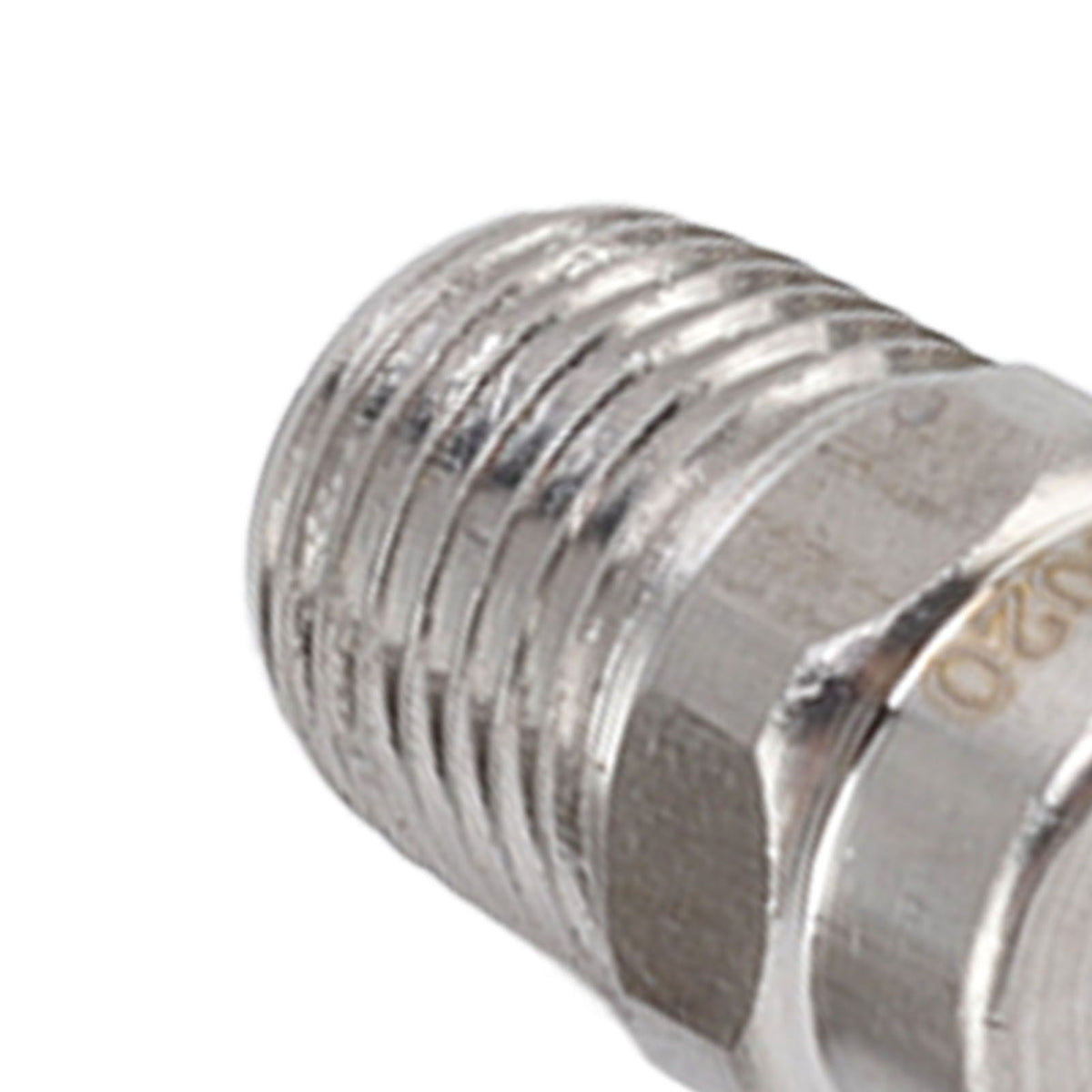 4Pcs Threaded Nozzles 22mm 304 Stainless Steel G1/4 External Thread Pressure Washer Accessories 0.874mm/0.03in Hole Diameter