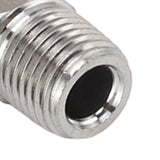 4Pcs Threaded Nozzles 22mm 304 Stainless Steel G1/4 External Thread Pressure Washer Accessories 0.874mm/0.03in Hole Diameter