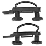 Universal Roof Mounting Fitting Kit U Screws Locknut Rubber Gasket Small Light Roof Luggage Accessories for Most Models - Close-Up Angle