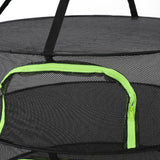 Foldable Plant Drying Net Multilayer Zipper Closure Design 60cm Diameter Herb Buds Dry Net with Storage Bag 4 Layers - Extra Image