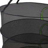 Foldable Plant Drying Net Multilayer Zipper Closure Design 60cm Diameter Herb Buds Dry Net with Storage Bag 6 Layers - Extra Image