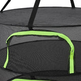 Foldable Plant Drying Net Multilayer Zipper Closure Design 60cm Diameter Herb Buds Dry Net with Storage Bag 6 Layers - Extra Image