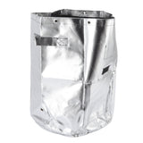 Silver Potato Grow Bag Waterproof Openable Planting Bucket for Plant Vegetable Flower L 43 Liters 10 Gallons