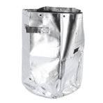 Silver Potato Grow Bag Waterproof Openable Planting Bucket for Plant Vegetable Flower L 43 Liters 10 Gallons