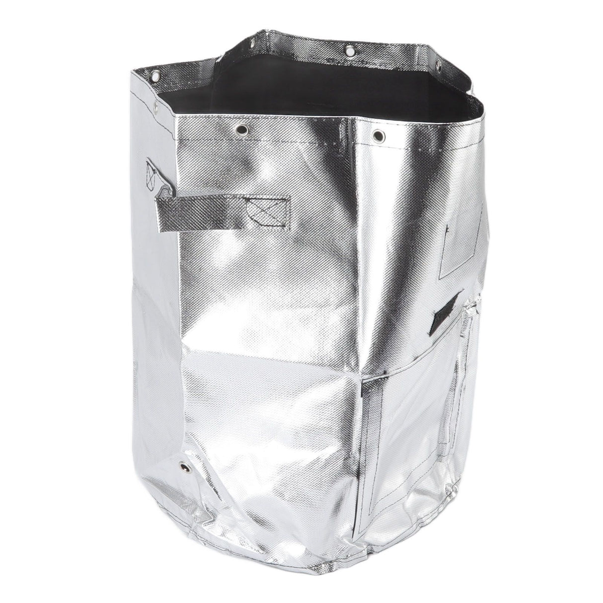 Silver Potato Grow Bag Waterproof Openable Planting Bucket for Plant Vegetable Flower L 43 Liters 10 Gallons