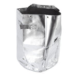 Silver Potato Grow Bag Waterproof Openable Planting Bucket for Plant Vegetable Flower L 43 Liters 10 Gallons