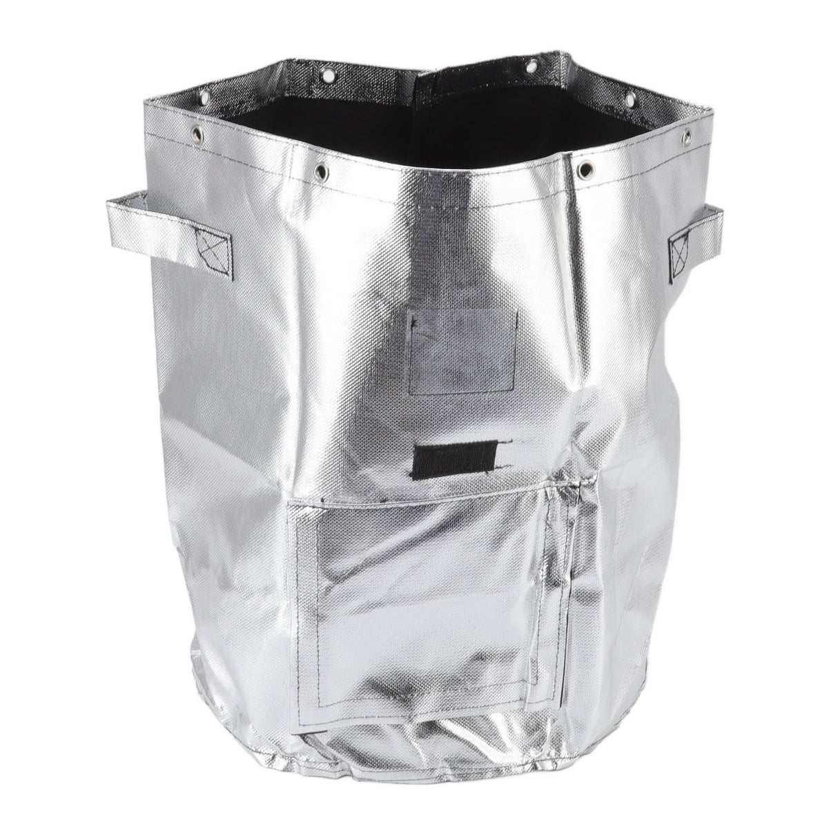 Silver Potato Grow Bag Waterproof Openable Planting Bucket for Plant Vegetable Flower L 43 Liters 10 Gallons