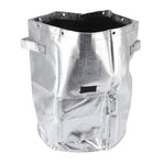 Silver Potato Grow Bag Waterproof Openable Planting Bucket for Plant Vegetable Flower L 43 Liters 10 Gallons
