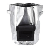 Silver Potato Grow Bag Waterproof Openable Planting Bucket for Plant Vegetable Flower L 43 Liters 10 Gallons