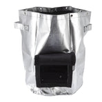 Silver Potato Grow Bag Waterproof Openable Planting Bucket for Plant Vegetable Flower L 43 Liters 10 Gallons