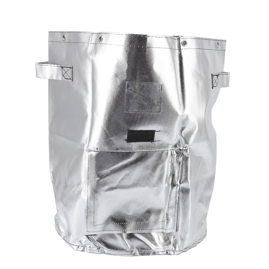Silver Potato Grow Bag Waterproof Openable Planting Bucket for Plant Vegetable Flower L 43 Liters 10 Gallons