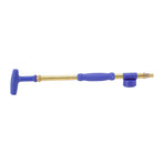 Garden Drink Bottle Manual Sprayer Plastic Copper 36.5mm Handheld Push Pull Single Head Atomizing Sprayer for Courtyard