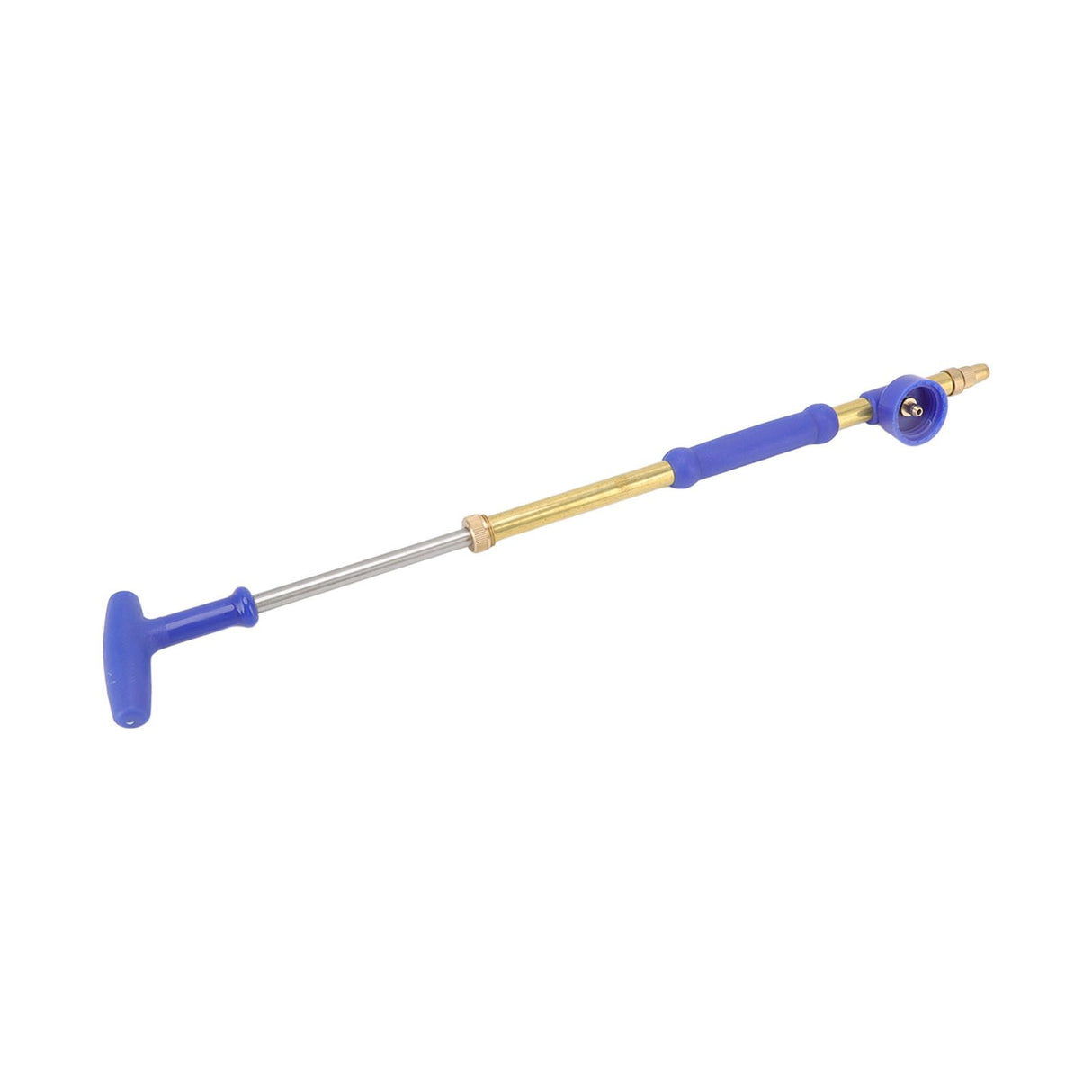 Garden Drink Bottle Manual Sprayer Plastic Copper 36.5mm Handheld Push Pull Single Head Atomizing Sprayer for Courtyard