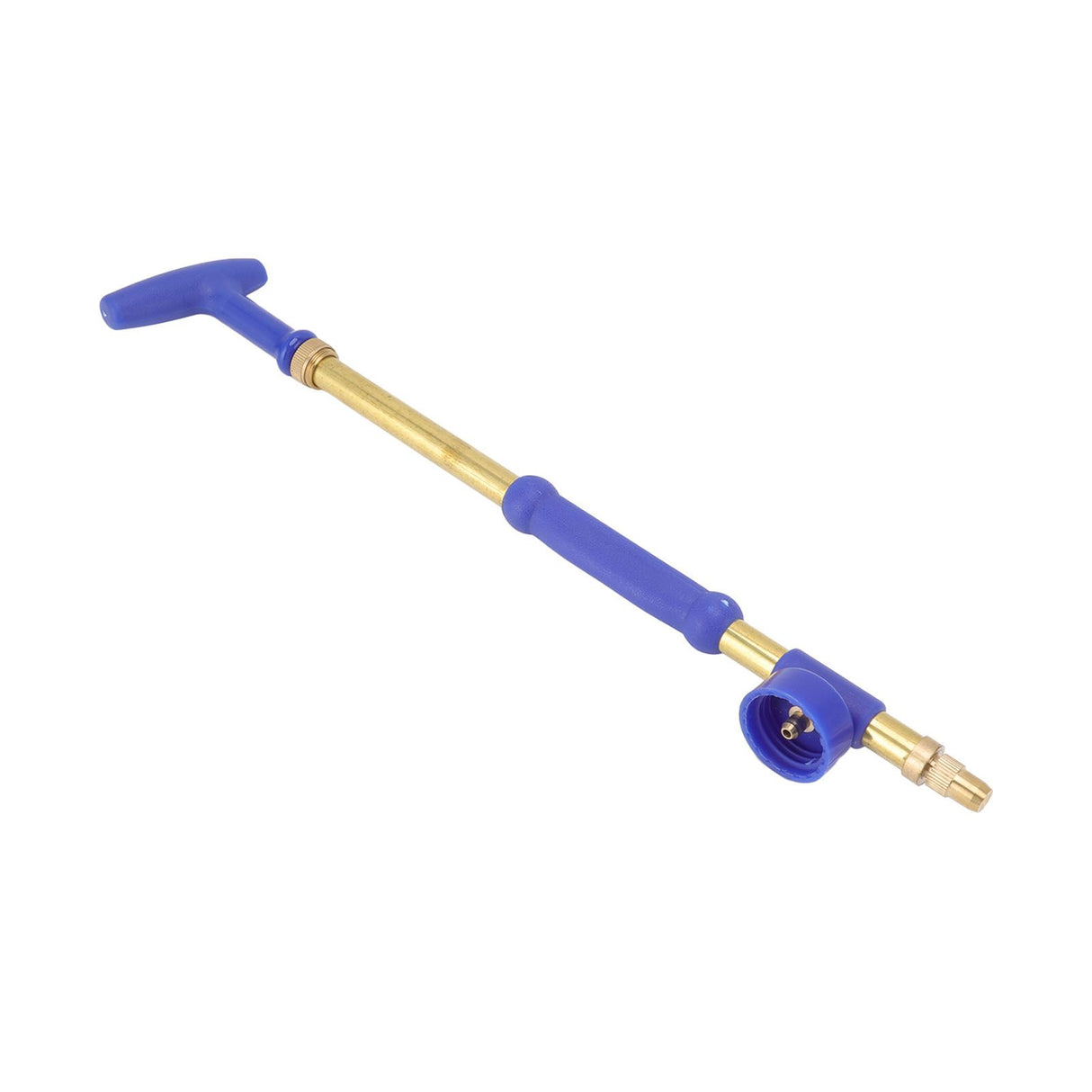 Garden Drink Bottle Manual Sprayer Plastic Copper 36.5mm Handheld Push Pull Single Head Atomizing Sprayer for Courtyard