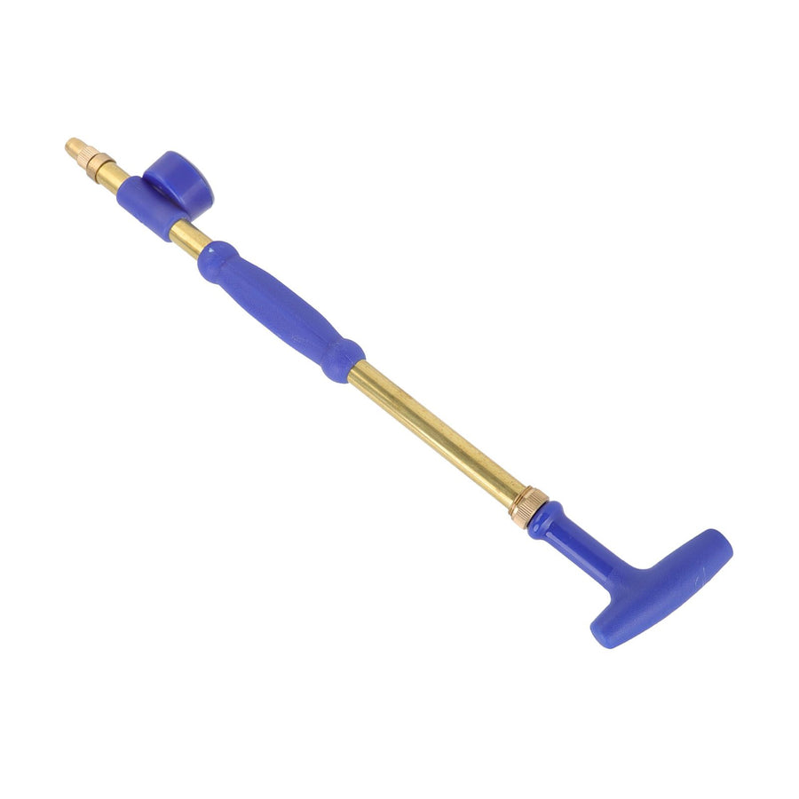 Garden Drink Bottle Manual Sprayer Plastic Copper 36.5mm Handheld Push Pull Single Head Atomizing Sprayer for Courtyard