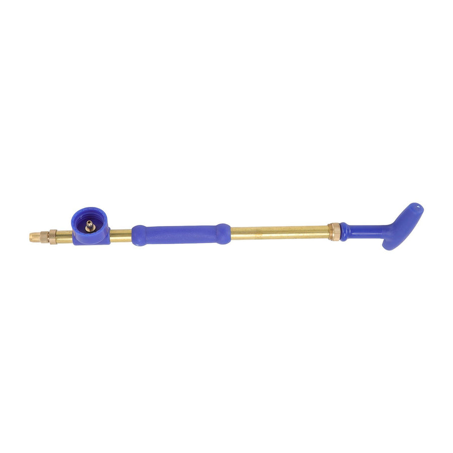 Garden Drink Bottle Manual Sprayer Plastic Copper 36.5mm Handheld Push Pull Single Head Atomizing Sprayer for Courtyard