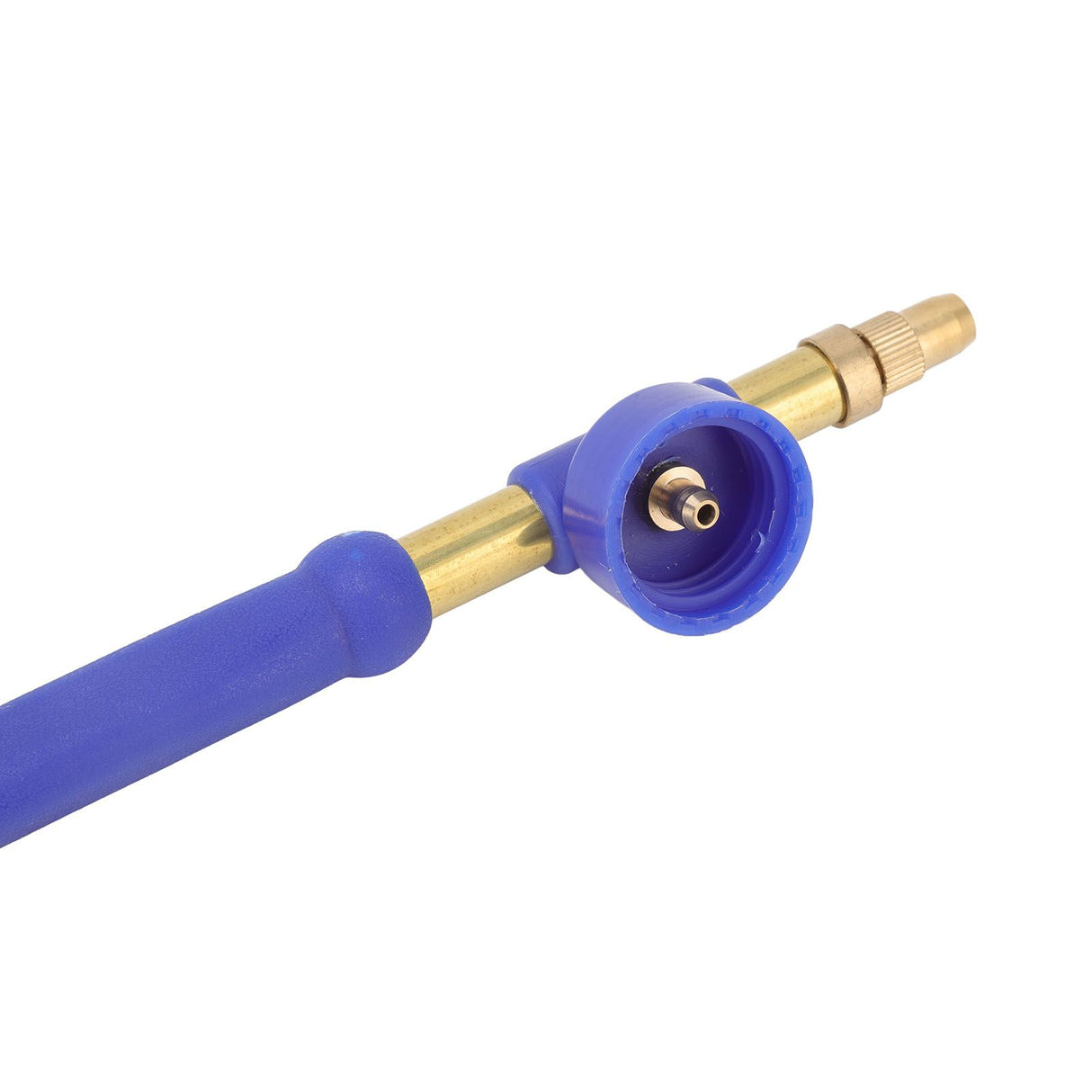 Garden Drink Bottle Manual Sprayer Plastic Copper 36.5mm Handheld Push Pull Single Head Atomizing Sprayer for Courtyard