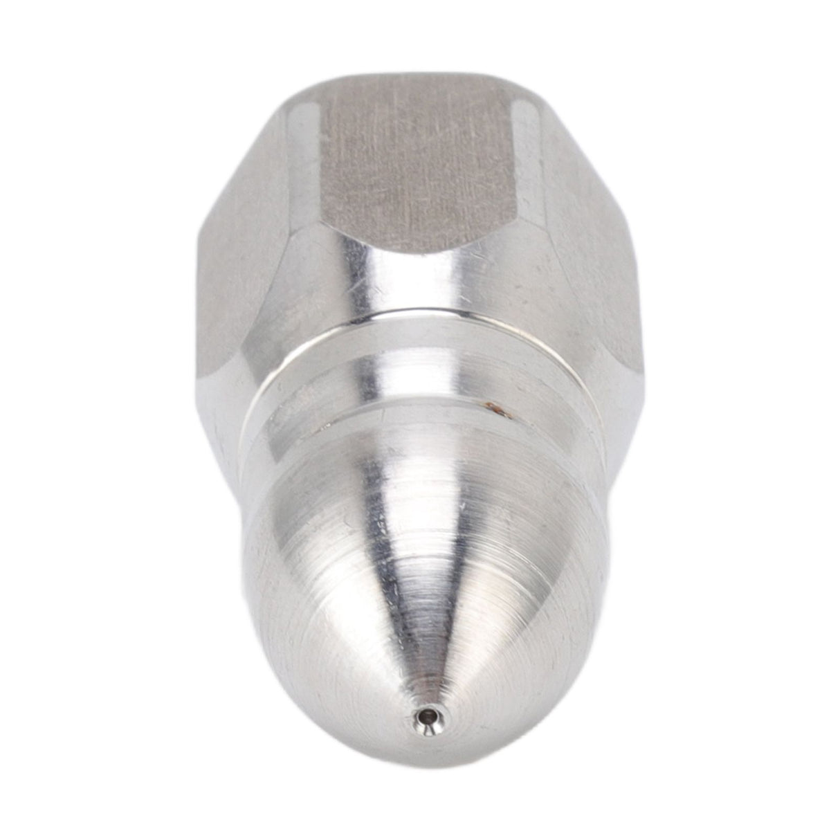 High Pressure Washer Spray Nozzle Stainless Steel Sewer Jetting Nozzle for Industrial Pipe Cleaning G1/4 Internal Thread
