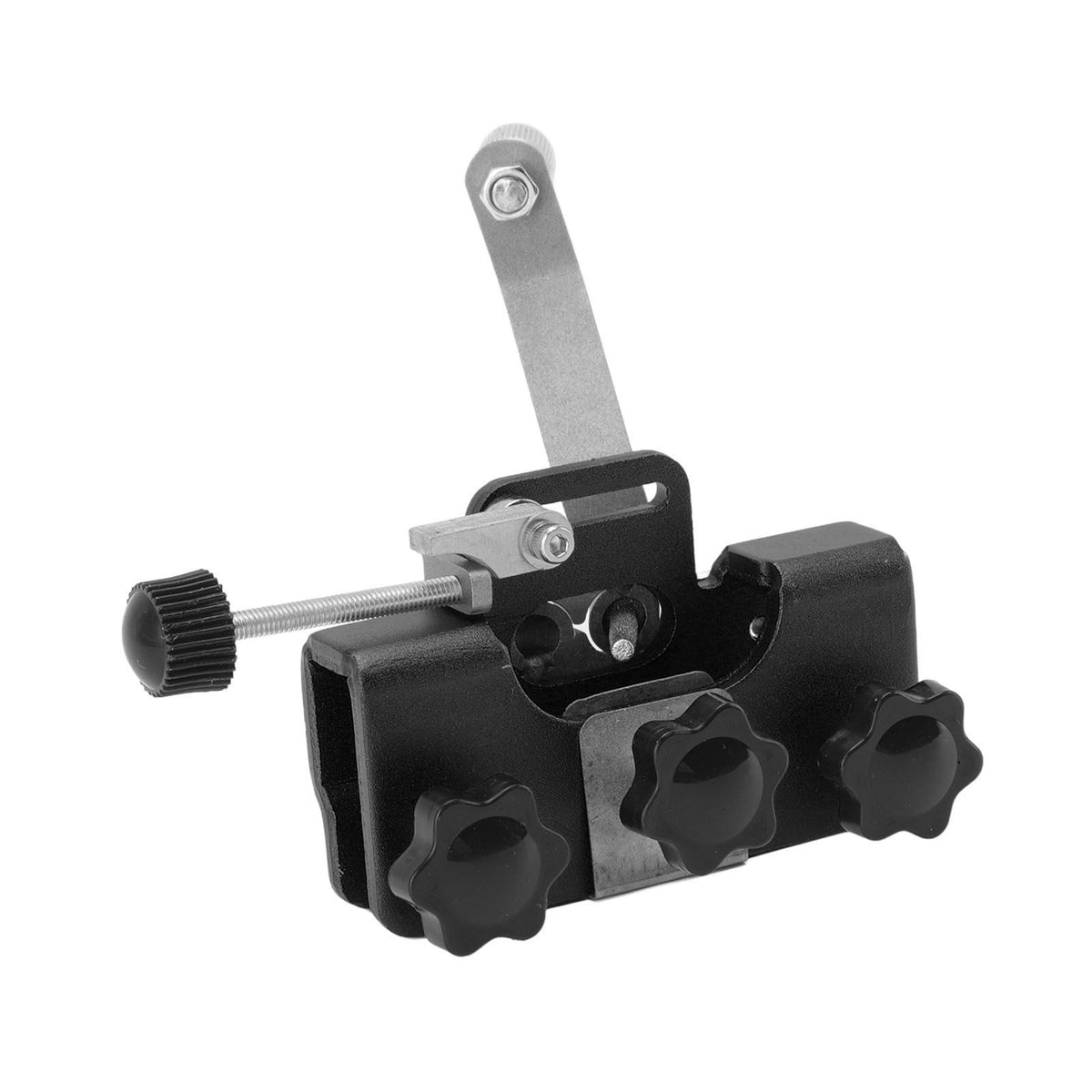 Chainsaw Sharpener Portable Lightweight Hand Crank Chain Sharpening Jig for Electric Saws Black