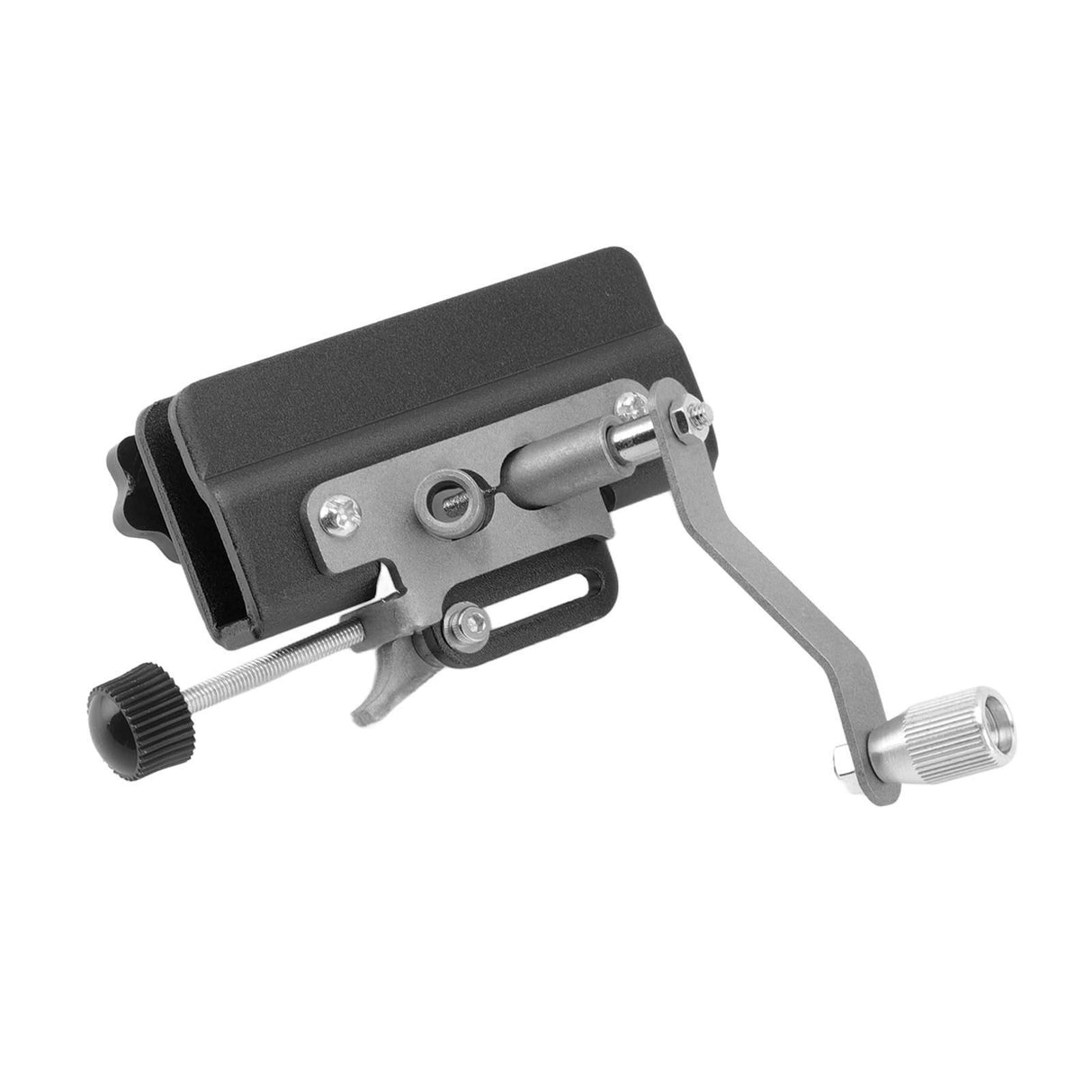 Chainsaw Sharpener Portable Lightweight Hand Crank Chain Sharpening Jig for Electric Saws Black