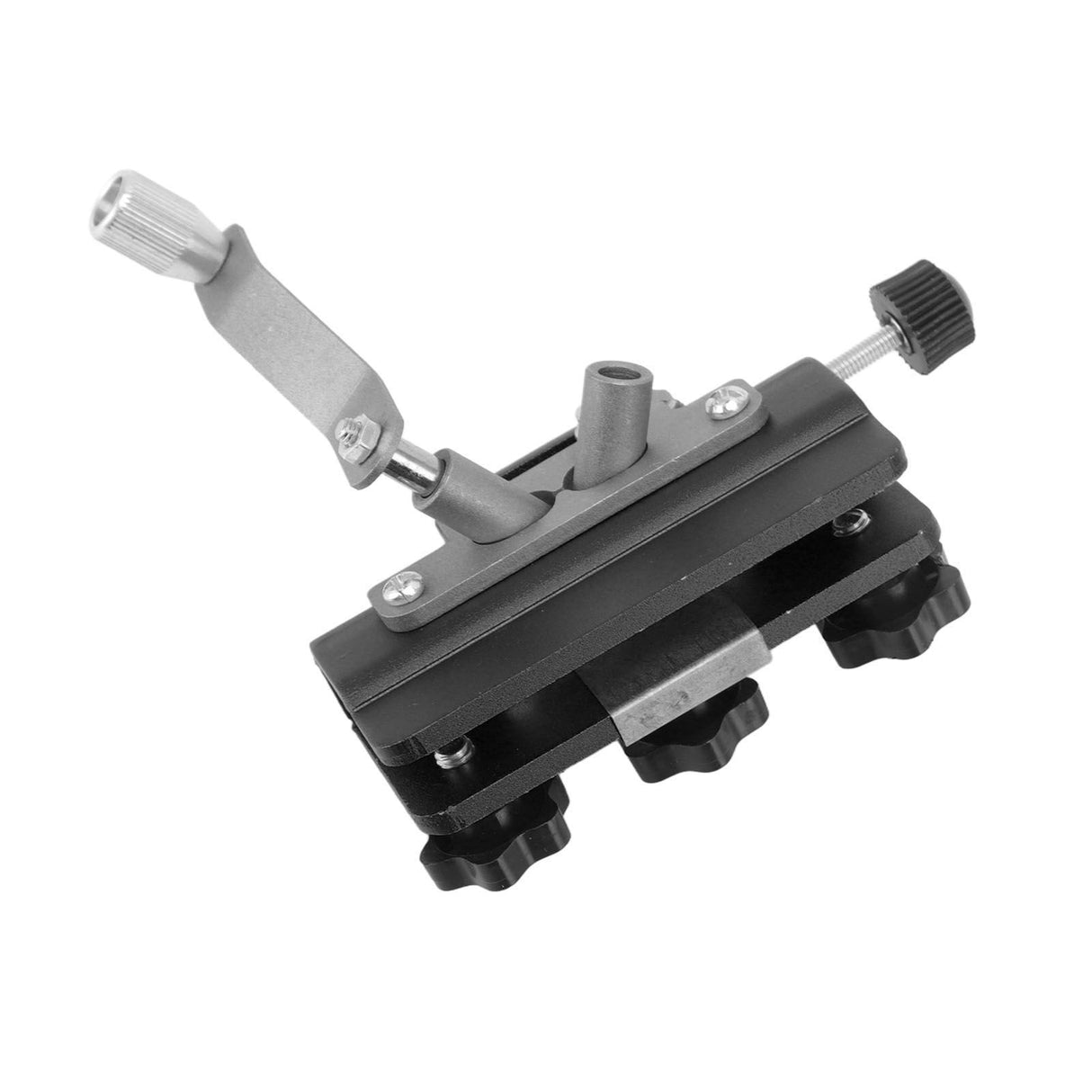 Chainsaw Sharpener Portable Lightweight Hand Crank Chain Sharpening Jig for Electric Saws Black