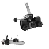 Chainsaw Sharpener Portable Lightweight Hand Crank Chain Sharpening Jig for Electric Saws Black - Extra Image