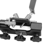 Chainsaw Sharpener Portable Lightweight Hand Crank Chain Sharpening Jig for Electric Saws Black - Extra Image