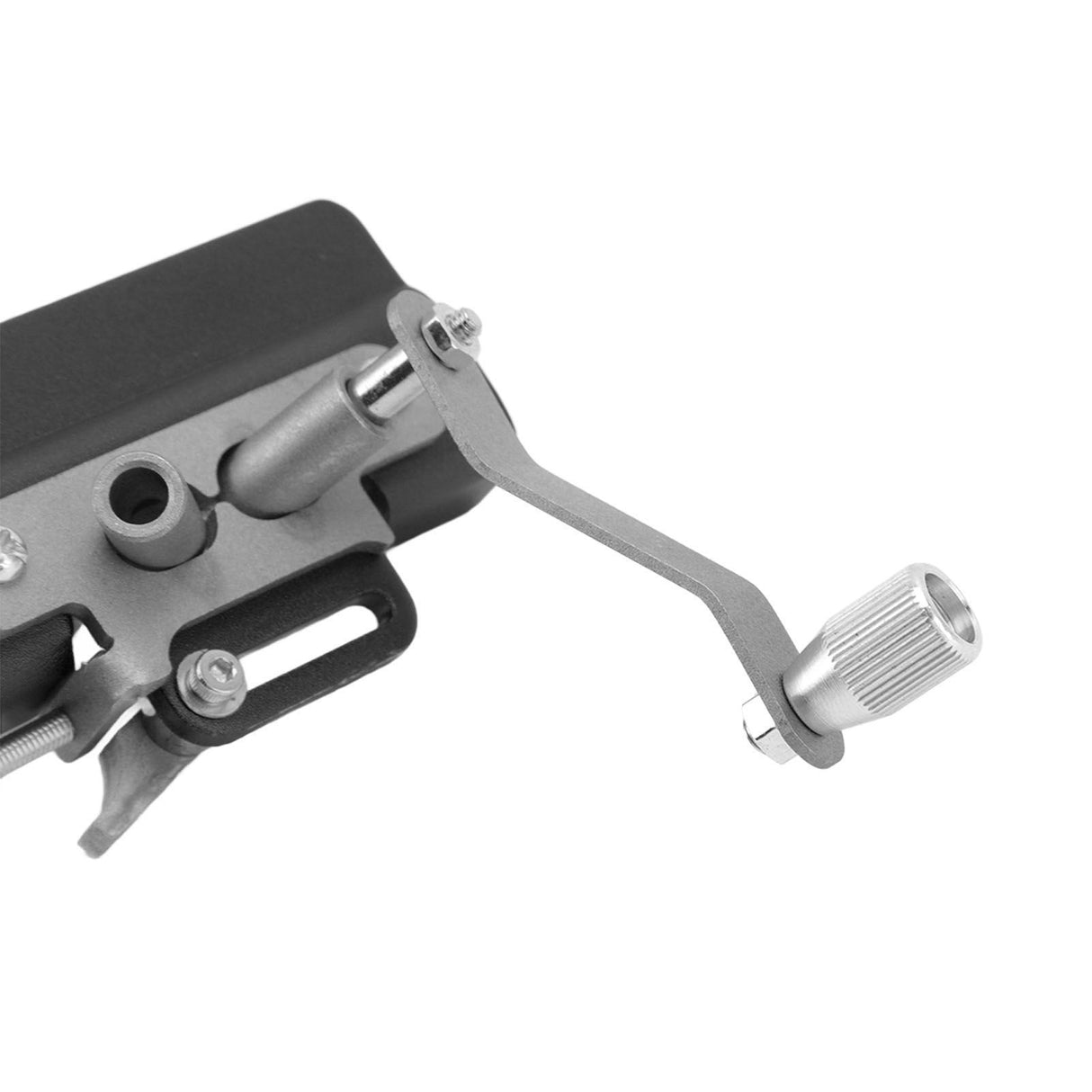 Chainsaw Sharpener Portable Lightweight Hand Crank Chain Sharpening Jig for Electric Saws Black
