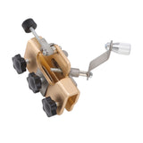 Chainsaw Sharpener Portable Lightweight Hand Crank Chain Sharpening Jig for Electric Saws Gold