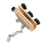 Chainsaw Sharpener Portable Lightweight Hand Crank Chain Sharpening Jig for Electric Saws Gold