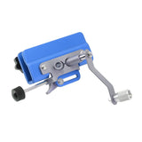Chainsaw Sharpener Portable Lightweight Hand Crank Chain Sharpening Jig for Electric Saws Blue